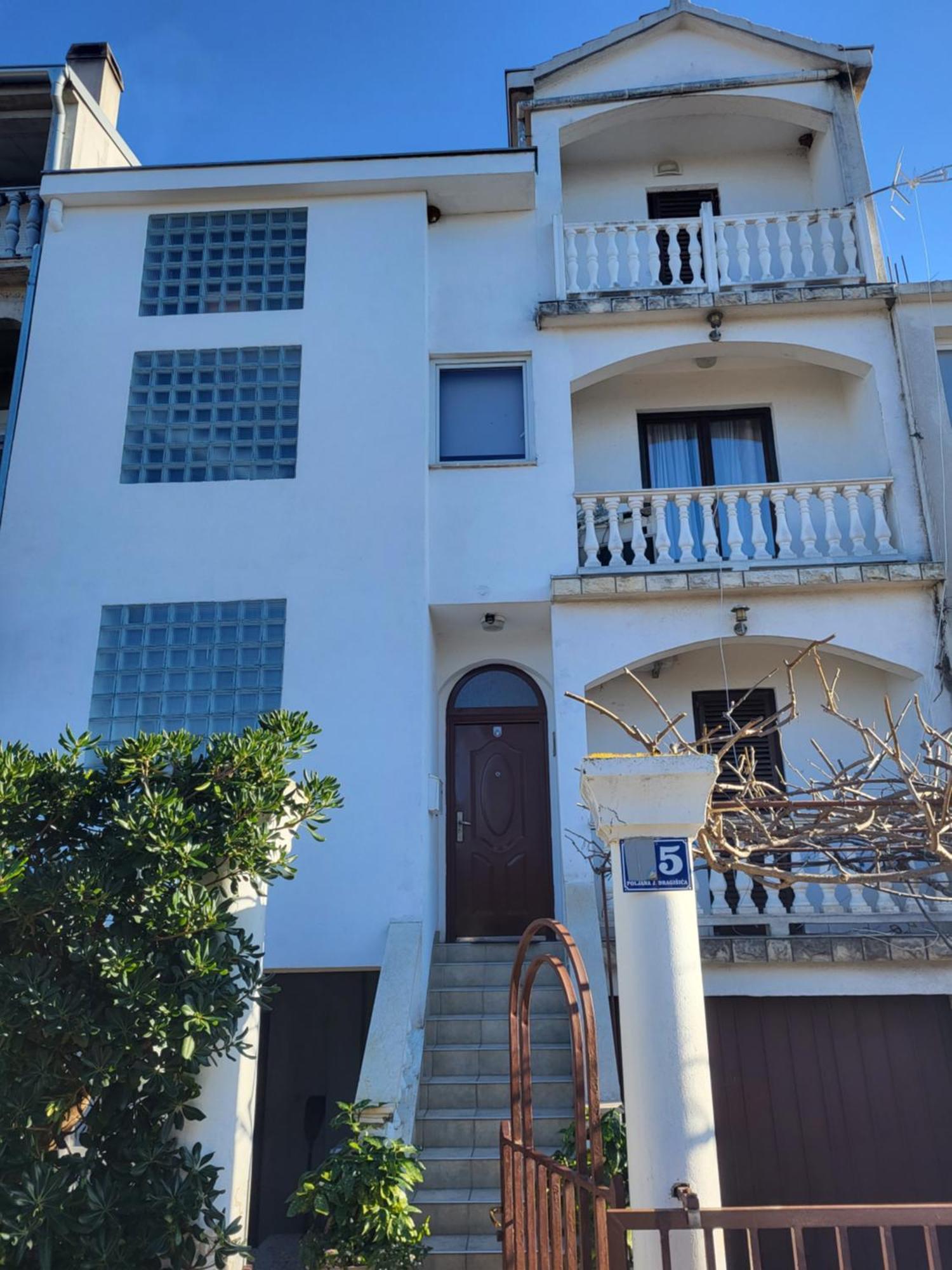 Apartman Rosa Zadar Exteriör bild